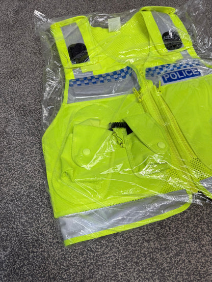 NEW Police Protec Utility Tactical Vest Badged MEDIUM - Collector Display Film / TV Uniform