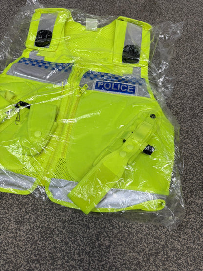 NEW Police Protec Utility Tactical Vest Badged MEDIUM - Collector Display Film / TV Uniform