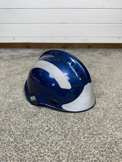 Ex Police MSA Gallet Type VIII Metallic Blue 53-62cm Rescue Safety Helmet