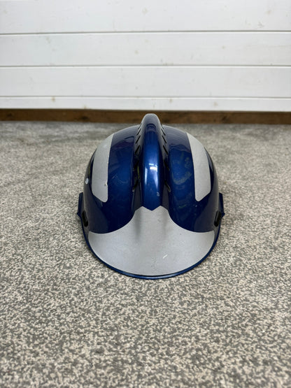 Ex Police MSA Gallet Type VIII Metallic Blue 53-62cm Rescue Safety Helmet