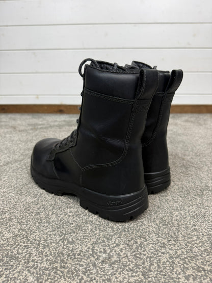 Magnum Elite Shield Met Black Waterproof Leather Combat Boots UK 9.5 Ex Police Security Work