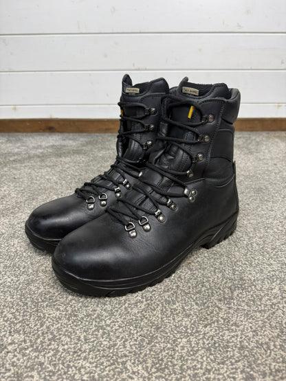Altberg Peacekeeper P3 VS Black Leather Safety Combat Boots Size UK 11 Wide