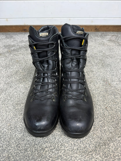 Altberg Peacekeeper P3 VS Black Leather Safety Combat Boots Size UK 11 Wide
