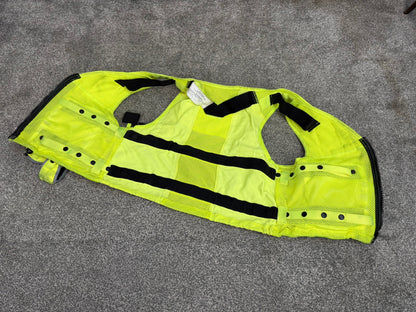 Safariland Hi-Vis MOLLE Vest With Taser X2 Holster Police Tactical Security Vest XL