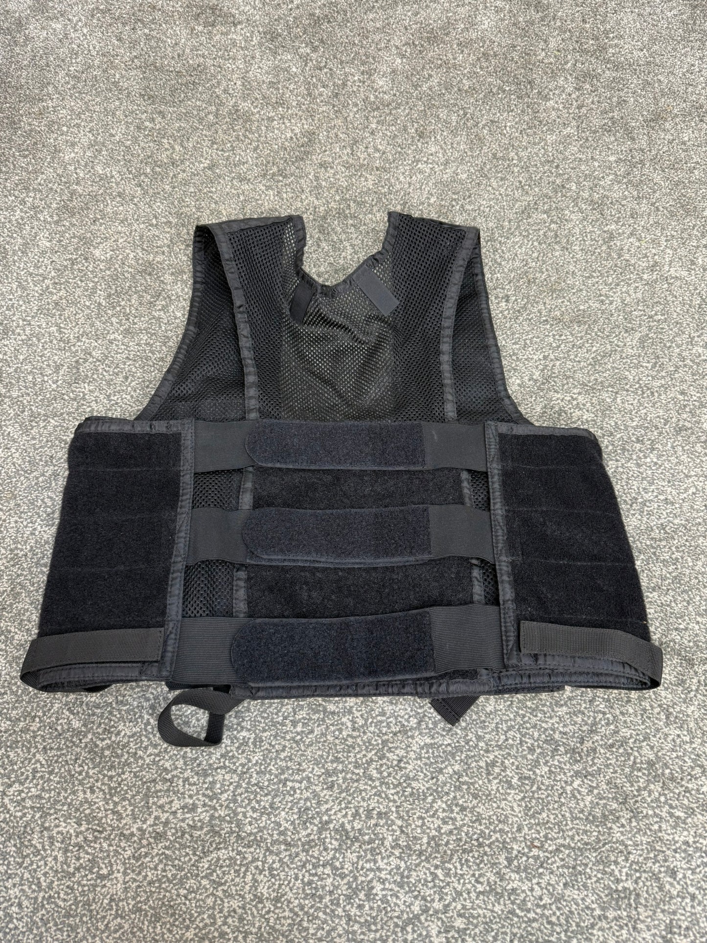 5.11 Tactical Black Nylon Mesh Vest Concealment Modular Vest Ex Police Security