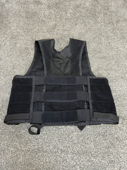 5.11 Tactical Black Nylon Mesh Vest Concealment Modular Vest Ex Police Security