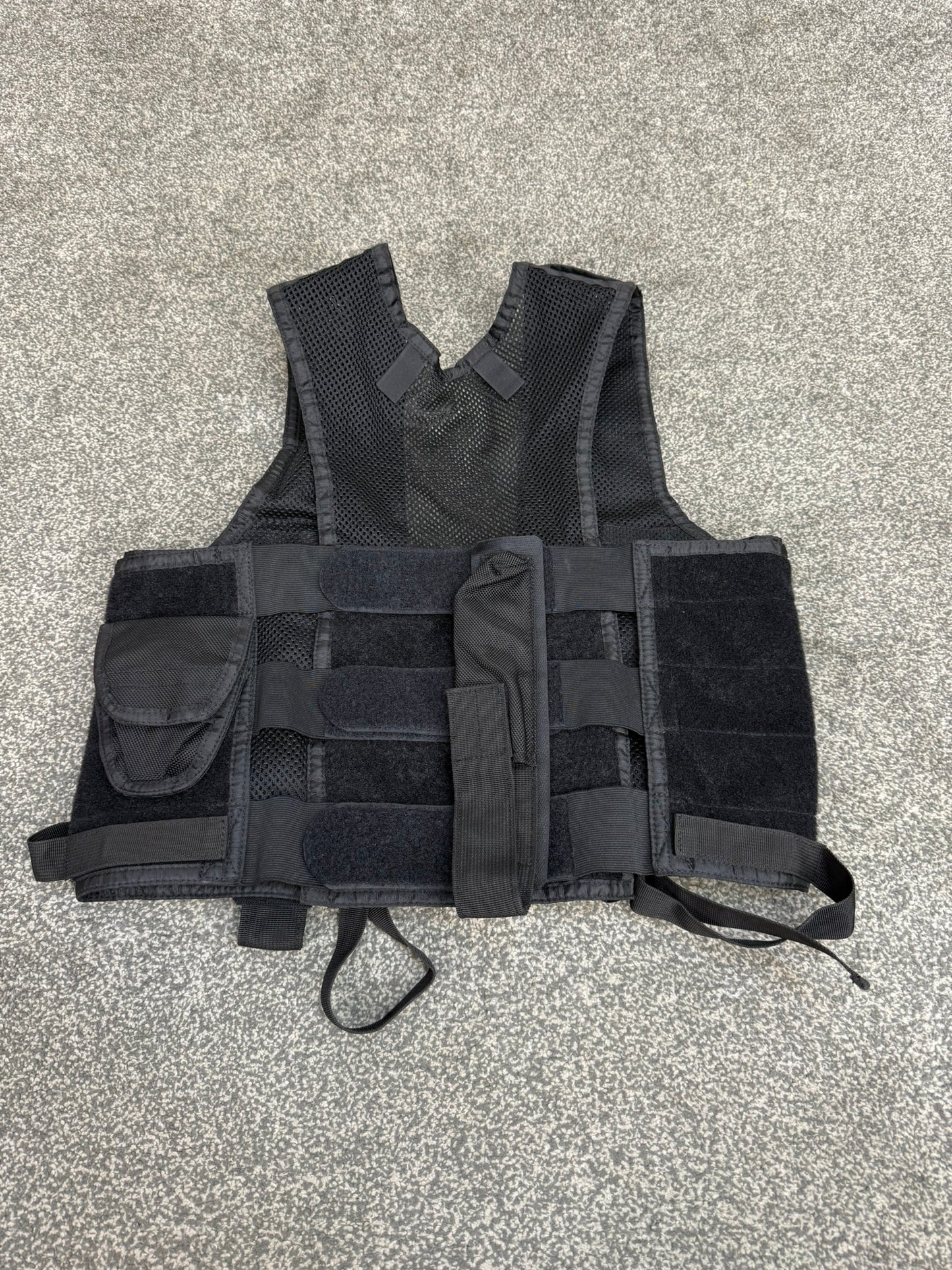 5.11 Tactical Black Nylon Mesh Vest Concealment Modular Vest Ex Police Security