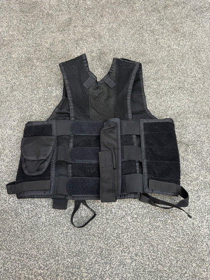 5.11 Tactical Black Nylon Mesh Vest Concealment Modular Vest Ex Police Security