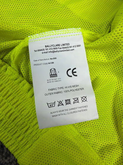 Ex Police Hi Vis Mesh Cycle Jacket Cycling Security Riding - MEDIUM