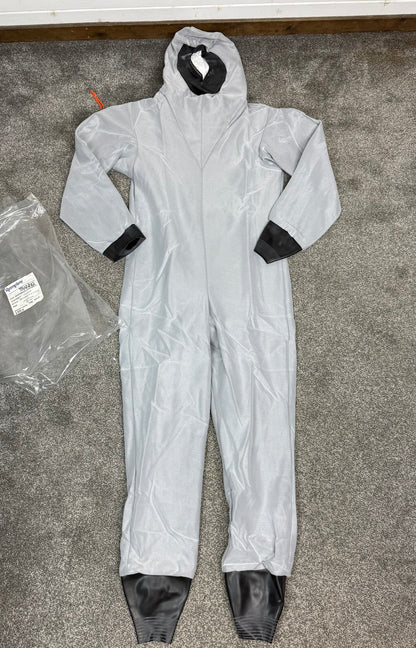 Ex Police NEW Remploy Britannia Training Under Coverall Suit CBRN Rubber Cuffs