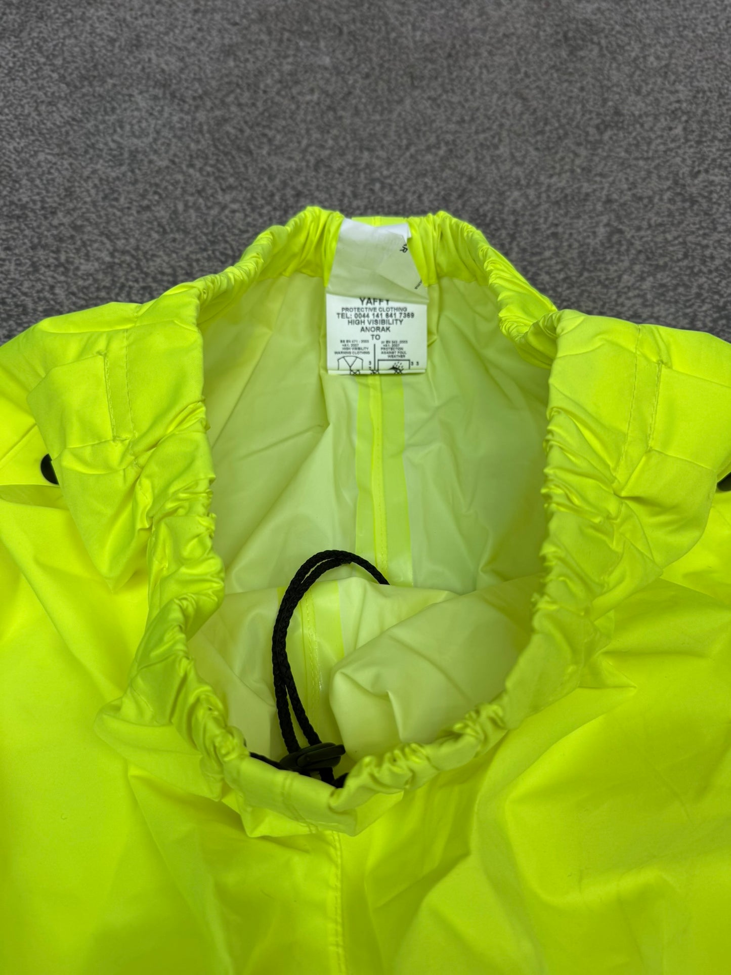 Ex Police PSNI Waterproof Hi Vis Over Trousers BADGED Collector TV / Film Display