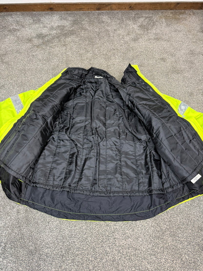 Ex Police PSNI Waterproof Hi Vis Jacket Coat BADGED Collector TV / Film Display