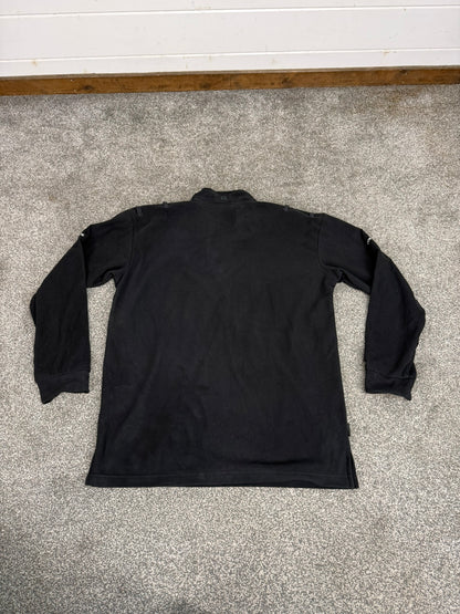 BADGED Ex Police Keela Black Micro Fleece Lightweight Top - LRG