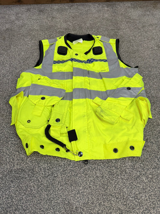 Hi Vis Yaffy 232 Utility Vest Equipment Vest Gilet Ex Police Security Patrol