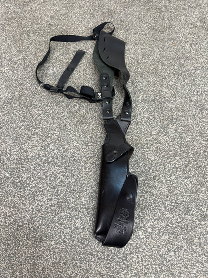 Ex Police PWL Smith & Wesson 411 Leather Shoulder Holster Covert Underarm