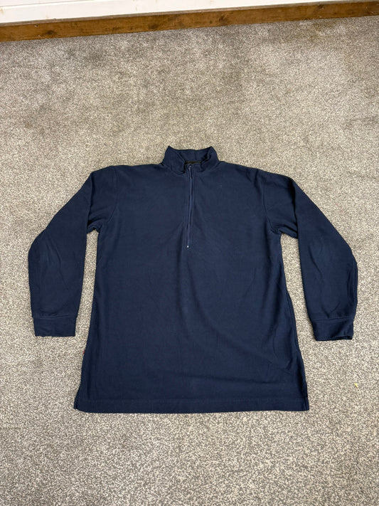 Keela Micro Fleece Navy Blue Lightweight Ex Police Hiking Work Baselayer Top