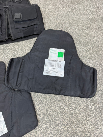 Ex Police Cooneen Body Armour Stab Vest SMALL Anti Stab & Ballistic HG1A & KR1