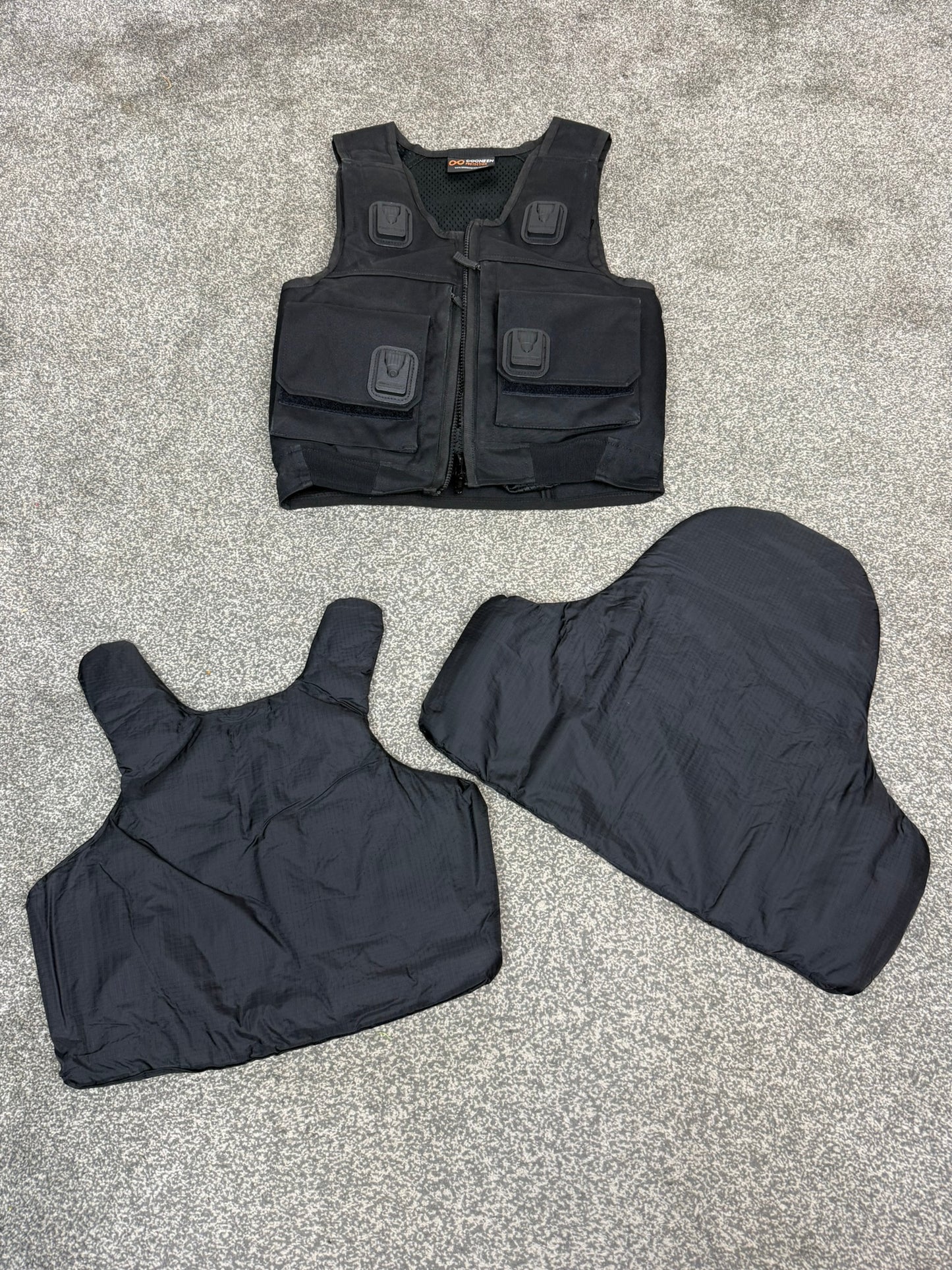 Ex Police Cooneen Body Armour Stab Vest SMALL Anti Stab & Ballistic HG1A & KR1