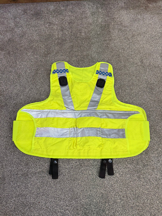 Mehler Ex Police Body Armour COVER Hi Vis Security TV Film Uniform Vest
