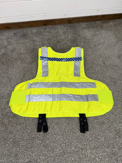 Mehler Ex Police Body Armour COVER Hi Vis Security TV Film Uniform Vest
