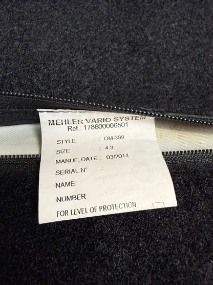 Ex Police Mehler Body Armour Stab Vest LARGE Anti Stab & Ballistic HG1A & KR1