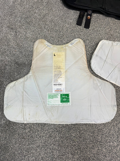 Ex Police Mehler Body Armour Stab Vest LARGE Anti Stab & Ballistic HG1A & KR1