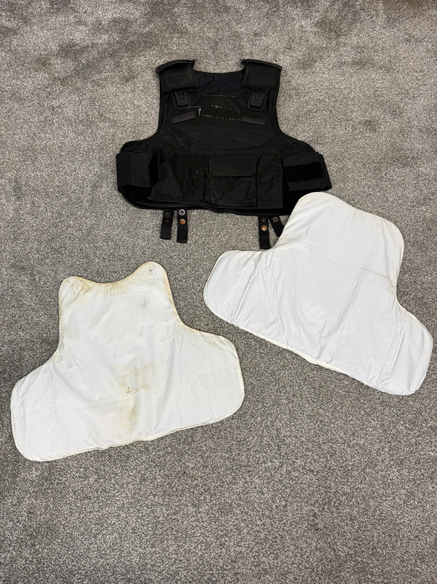 Ex Police Mehler Body Armour Stab Vest LARGE Anti Stab & Ballistic HG1A & KR1