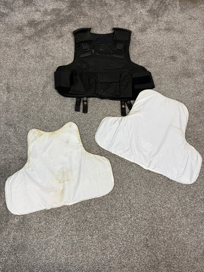 Ex Police Mehler Body Armour Stab Vest LARGE Anti Stab & Ballistic HG1A & KR1