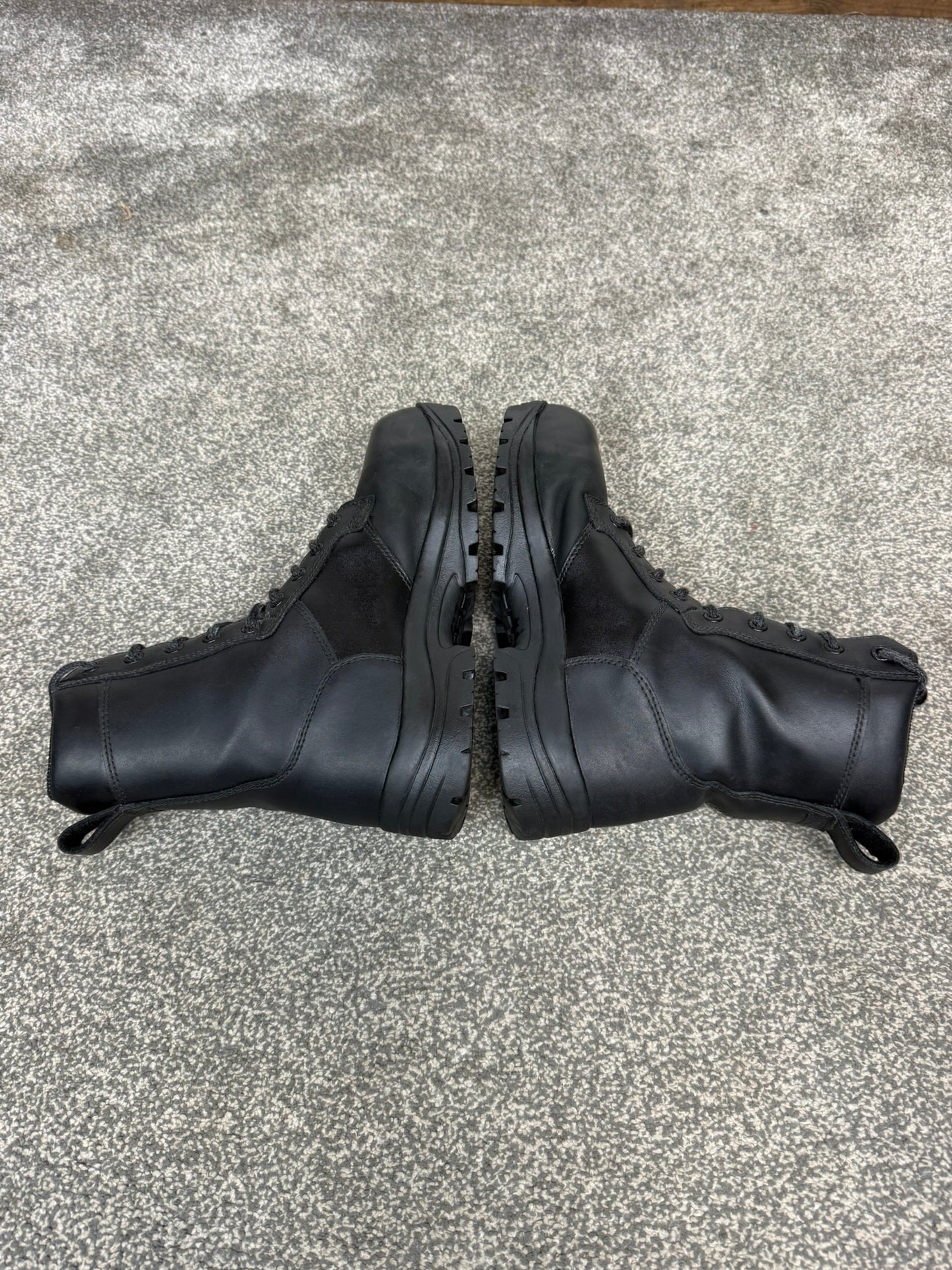 Magnum Elite Shield Met Black Leather Combat Boots UK 6 Ex Police Security Work