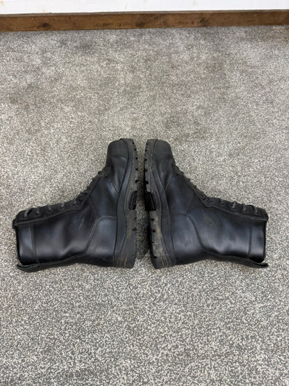 Ex Police Magnum Elite Shield Met Combat Boots Black Leather UK 10 Security Work