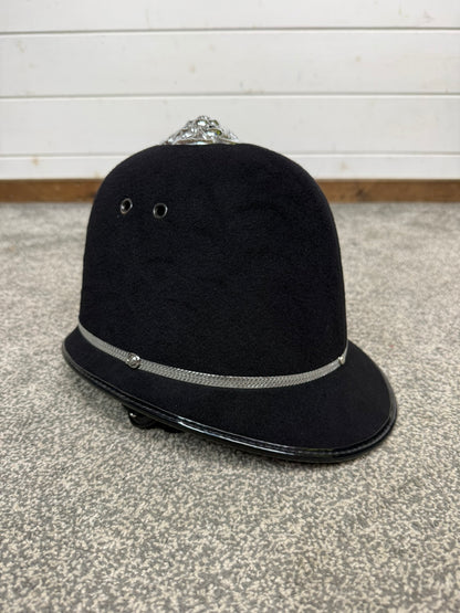 Ex Police Bobby Custodian Helmet Rose Top 58cm Fancy Dress Display