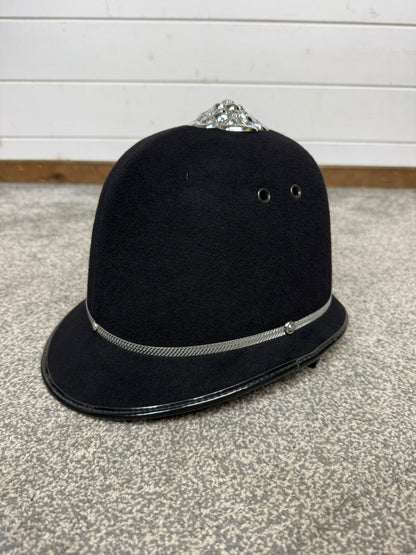 Ex Police Bobby Custodian Helmet Rose Top 58cm Fancy Dress Display