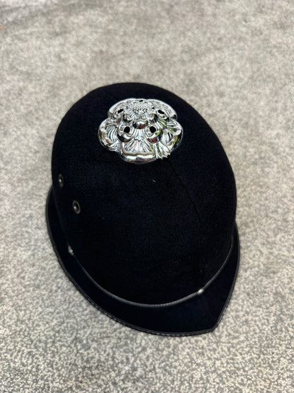 Ex Police Bobby Custodian Helmet Rose Top 58cm Fancy Dress Display