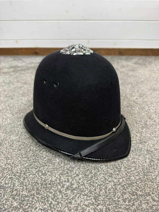 Ex Police Bobby Custodian Helmet Rose Top 59cm Fancy Dress Display
