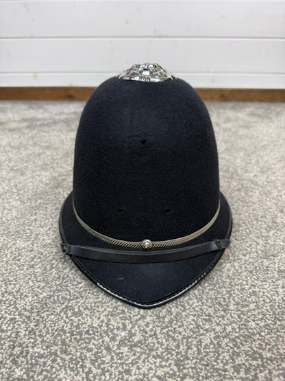Ex Police Bobby Custodian Helmet Rose Top 59cm Fancy Dress Display