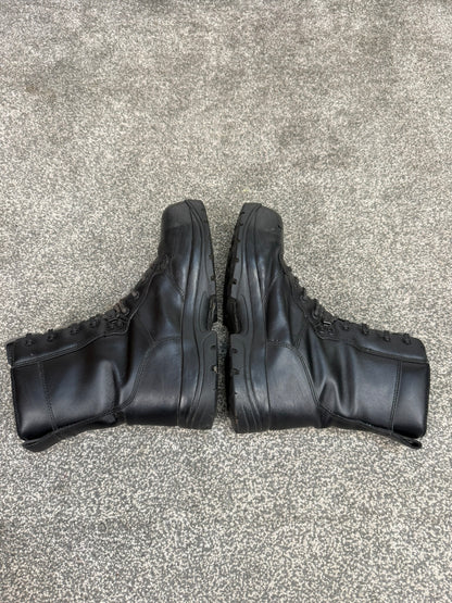 Ex Police Magnum Elite Shield Combat Boots Black Leather UK 9 Security