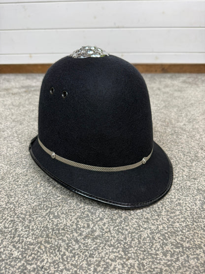 Ex Police Bobby Custodian Helmet Rose Top 59cm Fancy Dress Display