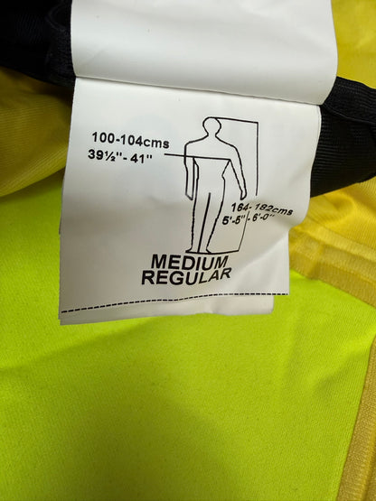 Ex Police Blue & Hi Vis Waterproof Bomber Jacket BADGED - Medium Collector Display Film / TV