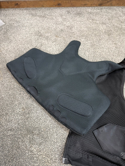Ex Police Black Cooneen Body Armour Vest Anti Stab & Ballistic HG1A & KR1 Security - LRG
