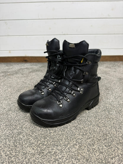 Altberg Peacekeeper P3 VS Black Leather Waterproof Combat Boots Size UK 5