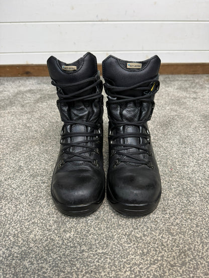 Altberg Peacekeeper P3 VS Black Leather Waterproof Combat Boots Size UK 5
