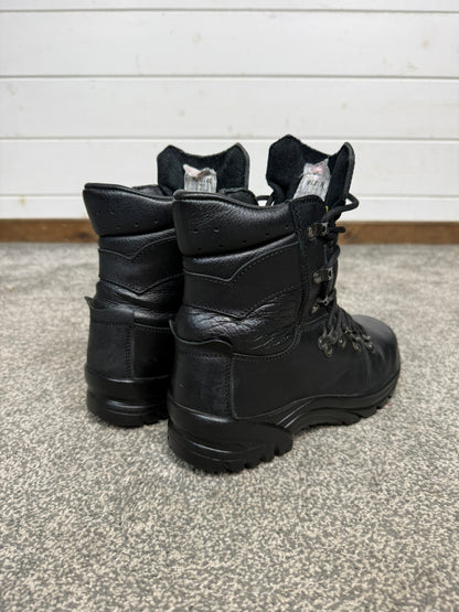 Altberg Peacekeeper P3 VS Black Leather Waterproof Combat Boots Size UK 5