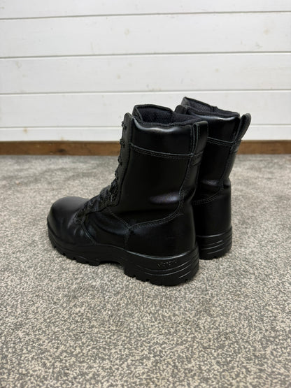 Ex Police Magnum Elite Shield Combat Boots Black Leather UK 6 Security Work