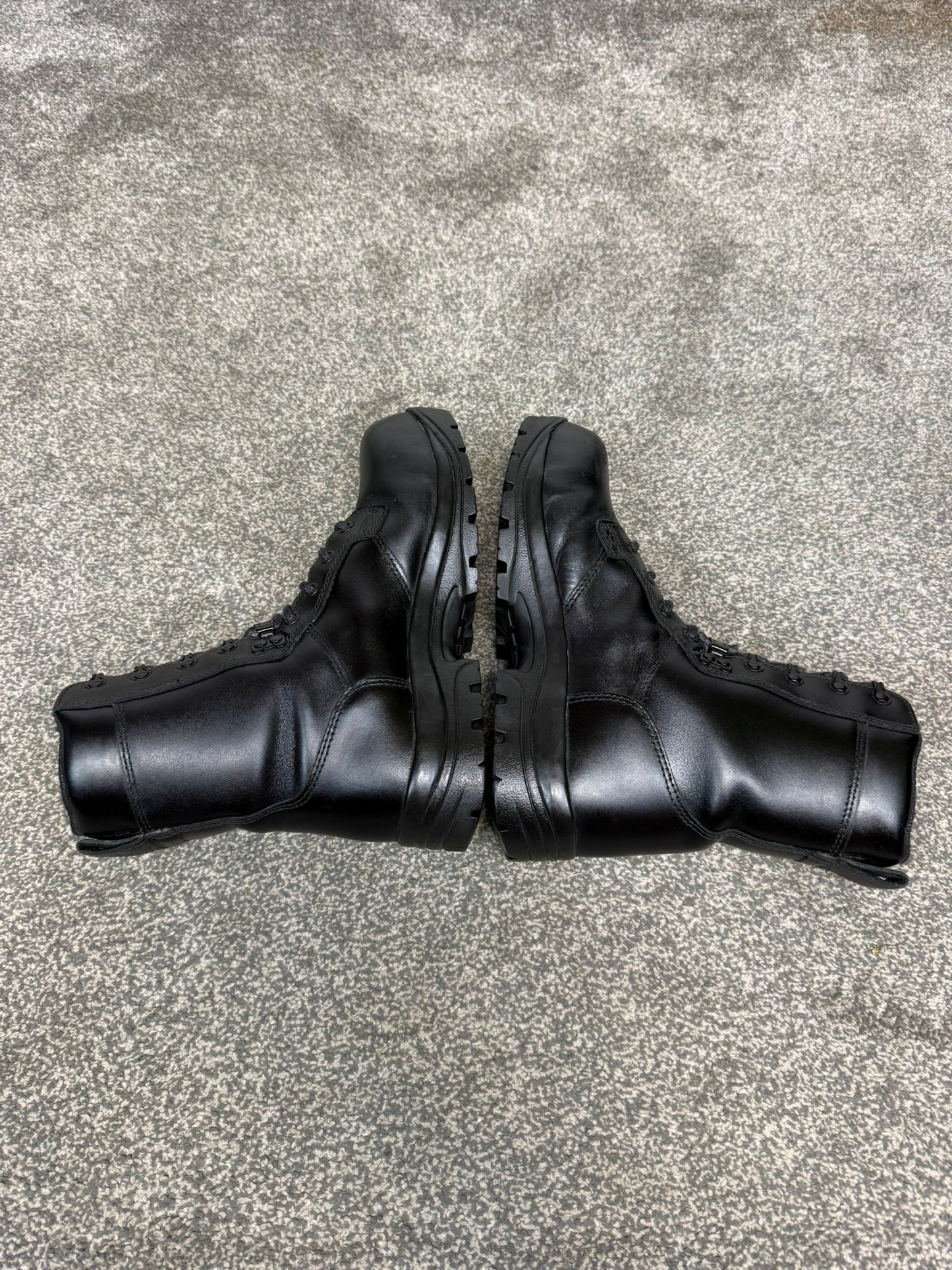 Ex Police Magnum Elite Shield Combat Boots Black Leather UK 6 Security Work