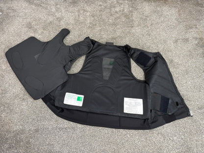 Ex Police Cooneen Body Armour Vest VGC Anti Stab & Ballistic HG1A & KR1 - LARGE