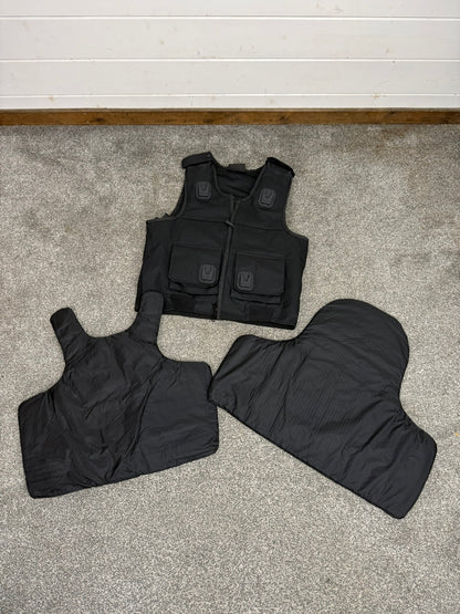 Ex Police Cooneen Body Armour Vest VGC Anti Stab & Ballistic HG1A & KR1 - LARGE