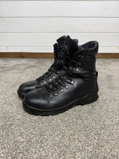 Altberg Peacekeeper P3 VS Black Leather Waterproof Combat Boots Size UK 10