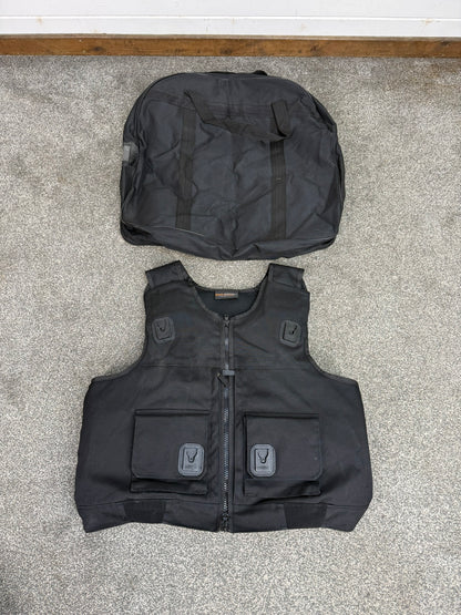 Ex Police Cooneen Body Armour Vest & Bag XX LRG - VGC Anti Stab & Ballistic HG1A & KR1