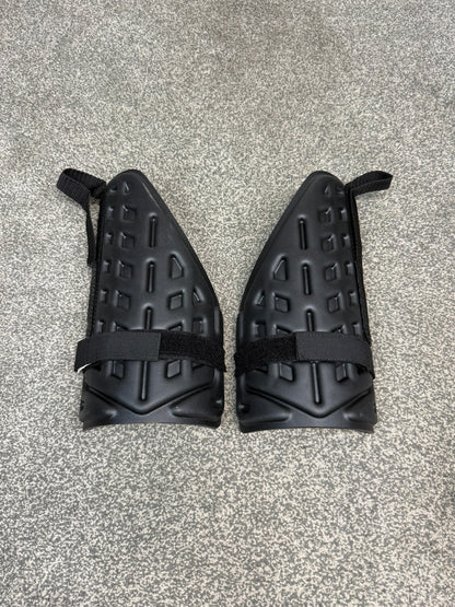 Ex Police Riot Thigh Guards PAIR Public Order Guards Airsoft Paintball Cosplay