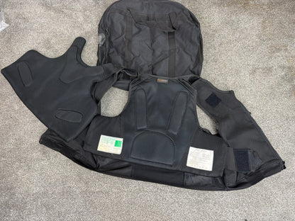 Ex Police Cooneen Body Armour Vest & Bag XX LRG - VGC Anti Stab & Ballistic HG1A & KR1